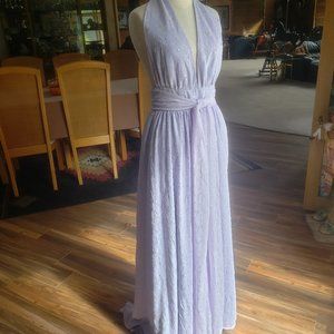 Lavendar Evening Gown